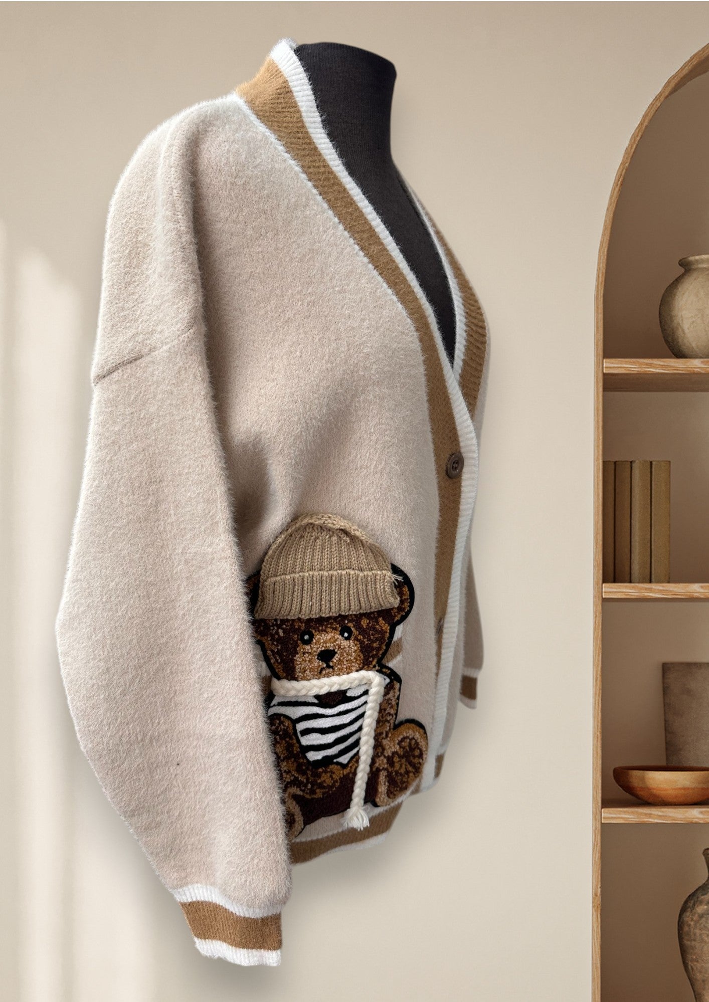 Cardigan avec ourson