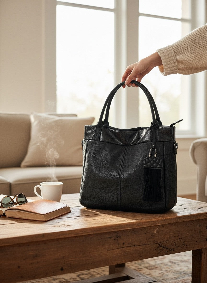 Sac à main en faux cuir