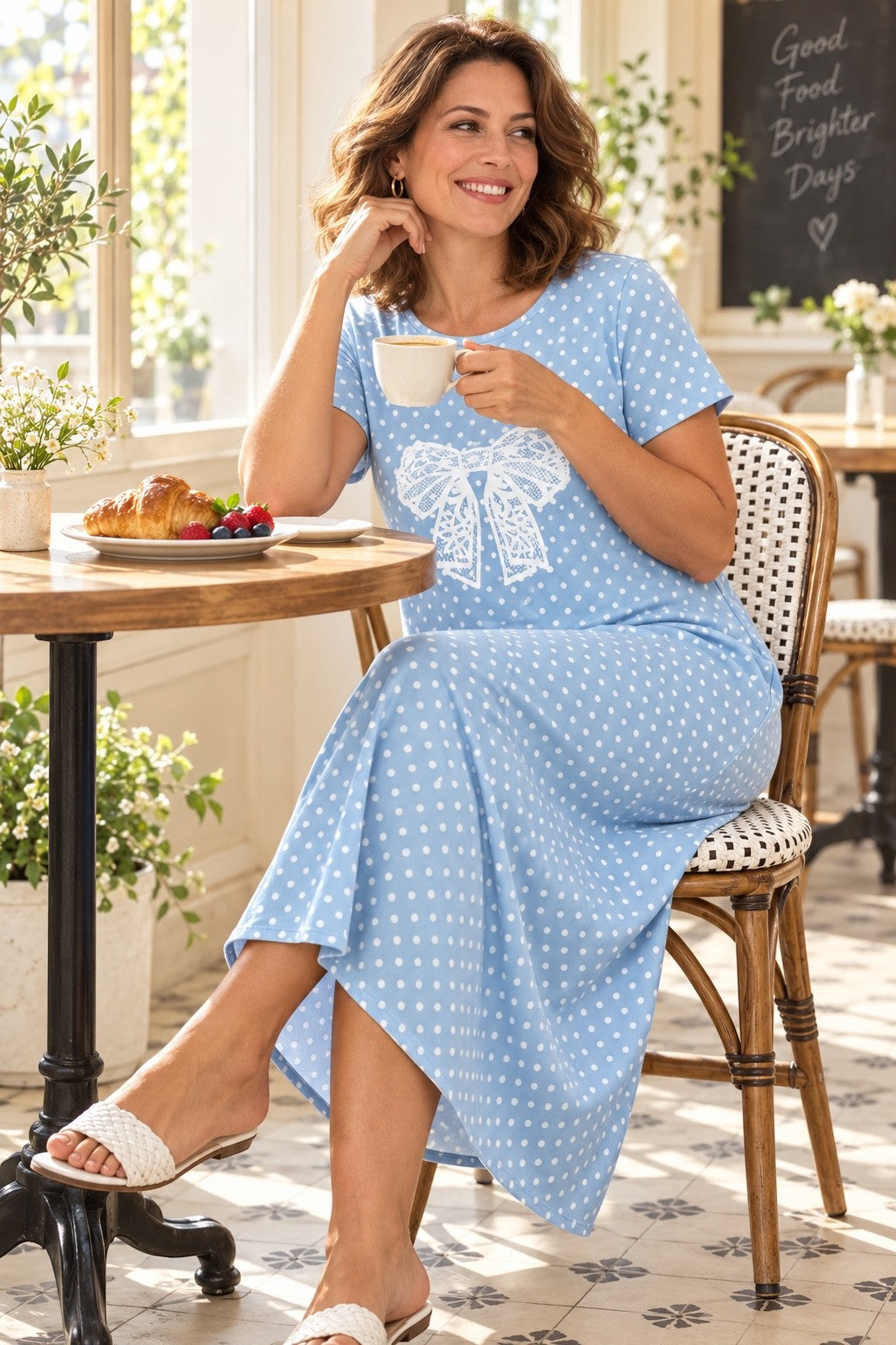 Robe de nuit longue