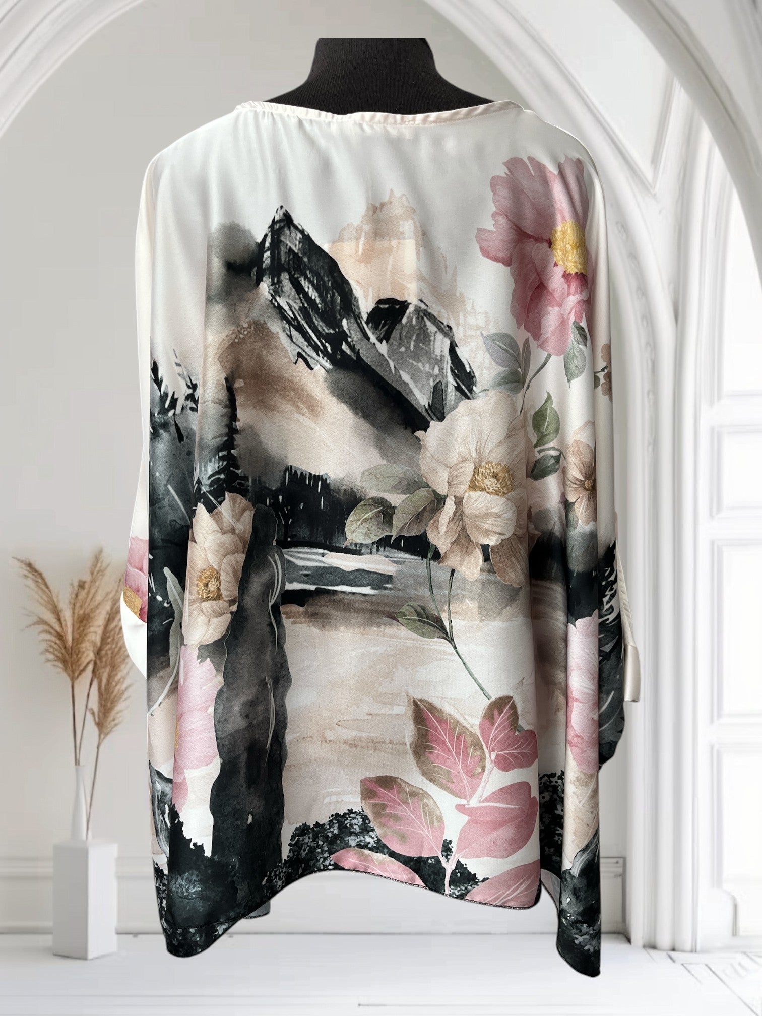 Blouse Fleurie (Paysage)