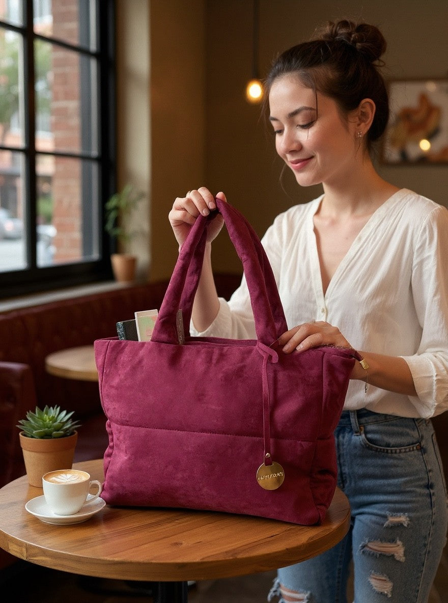 Sac à mains de style suède (Diana&co)