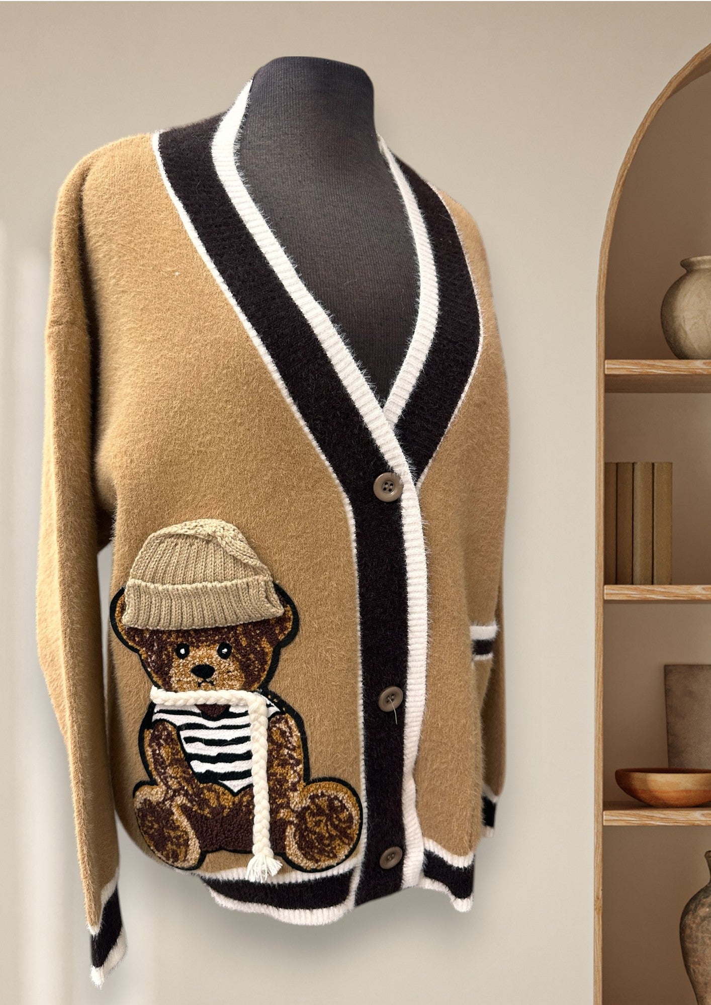 Cardigan avec ourson