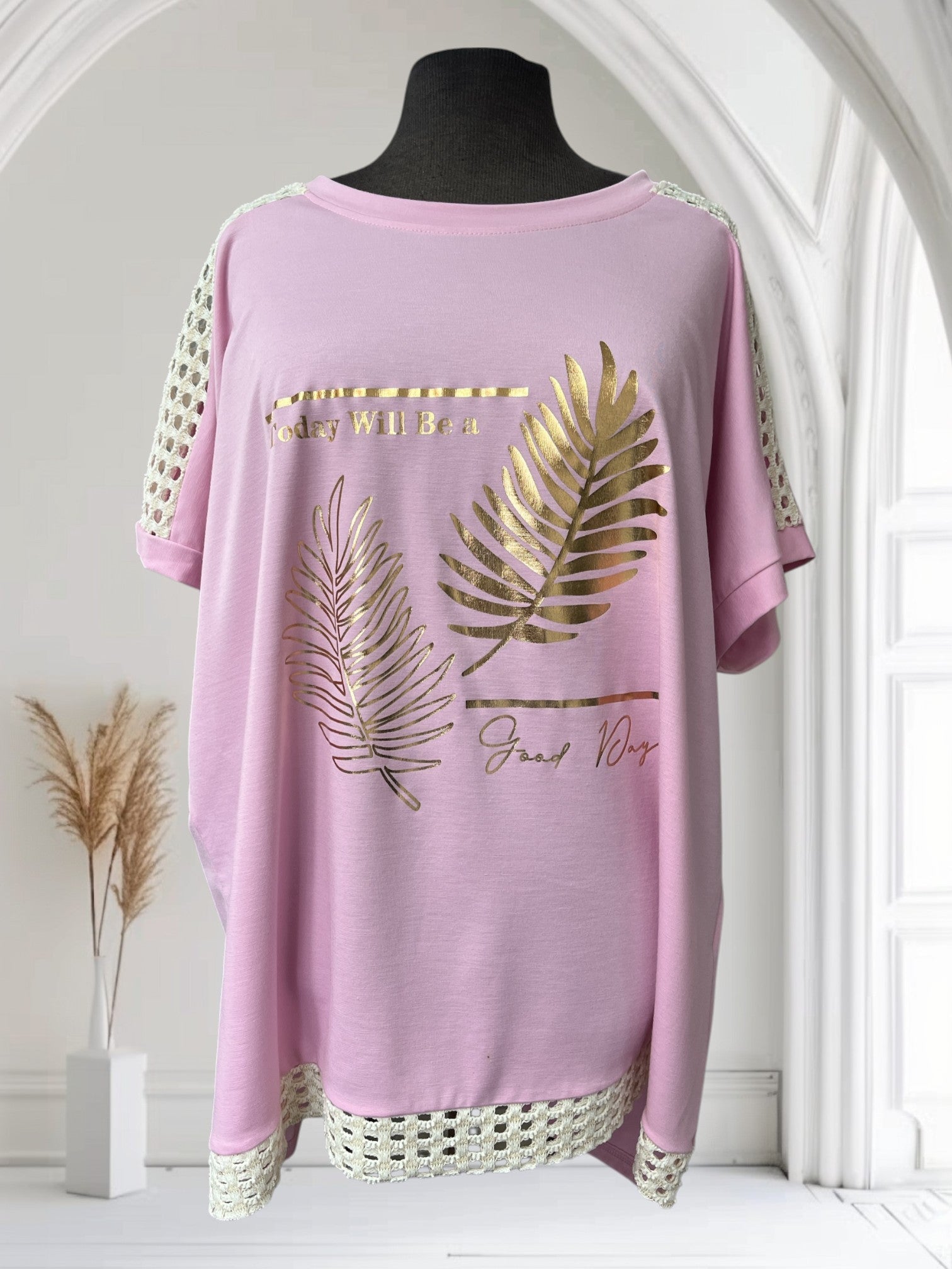 Chandail Feuille (Today will be a good day)