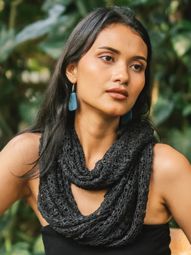 Foulard en maille légère (infini)