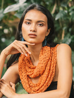 Foulard en maille légère (infini)