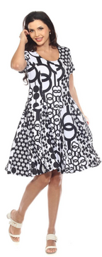 Robe Tango Mango (motif cercle)
