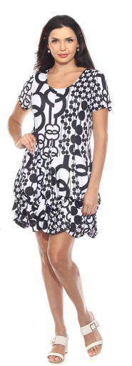 Robe Tango Mango (motif cercle)