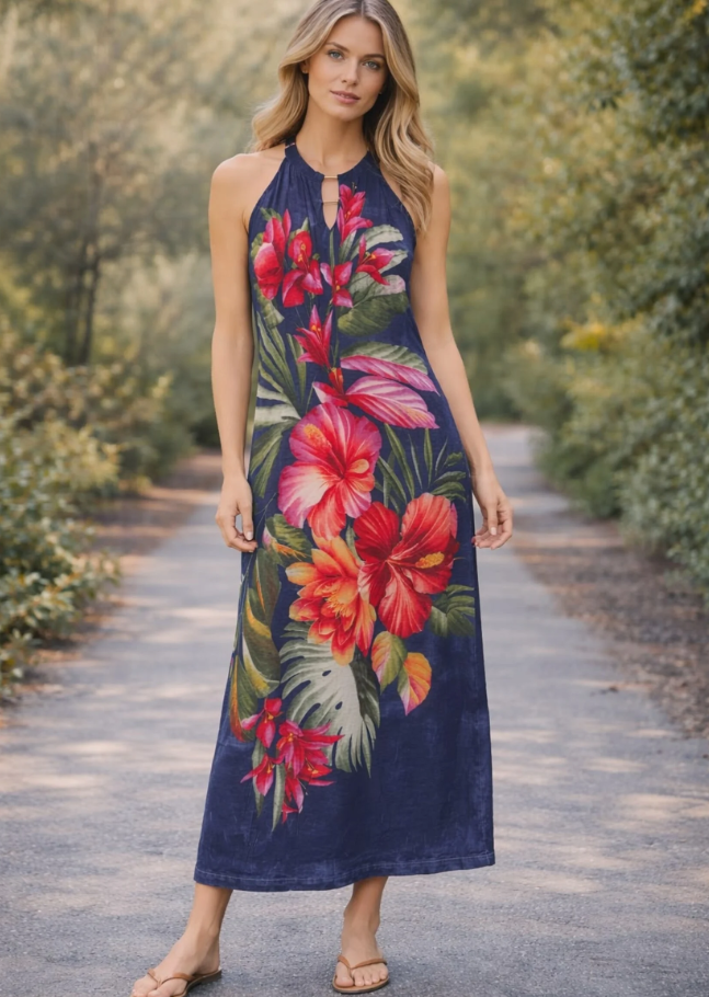 Robe longue Tango Manguo (2 motifs)