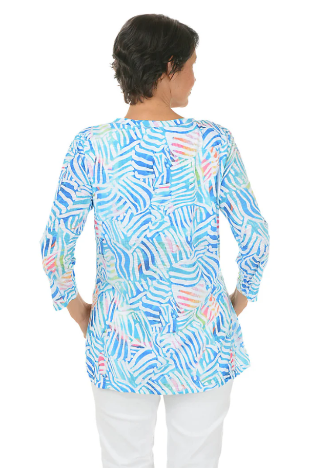 Chandail encolure en v Tango Mango(motif)