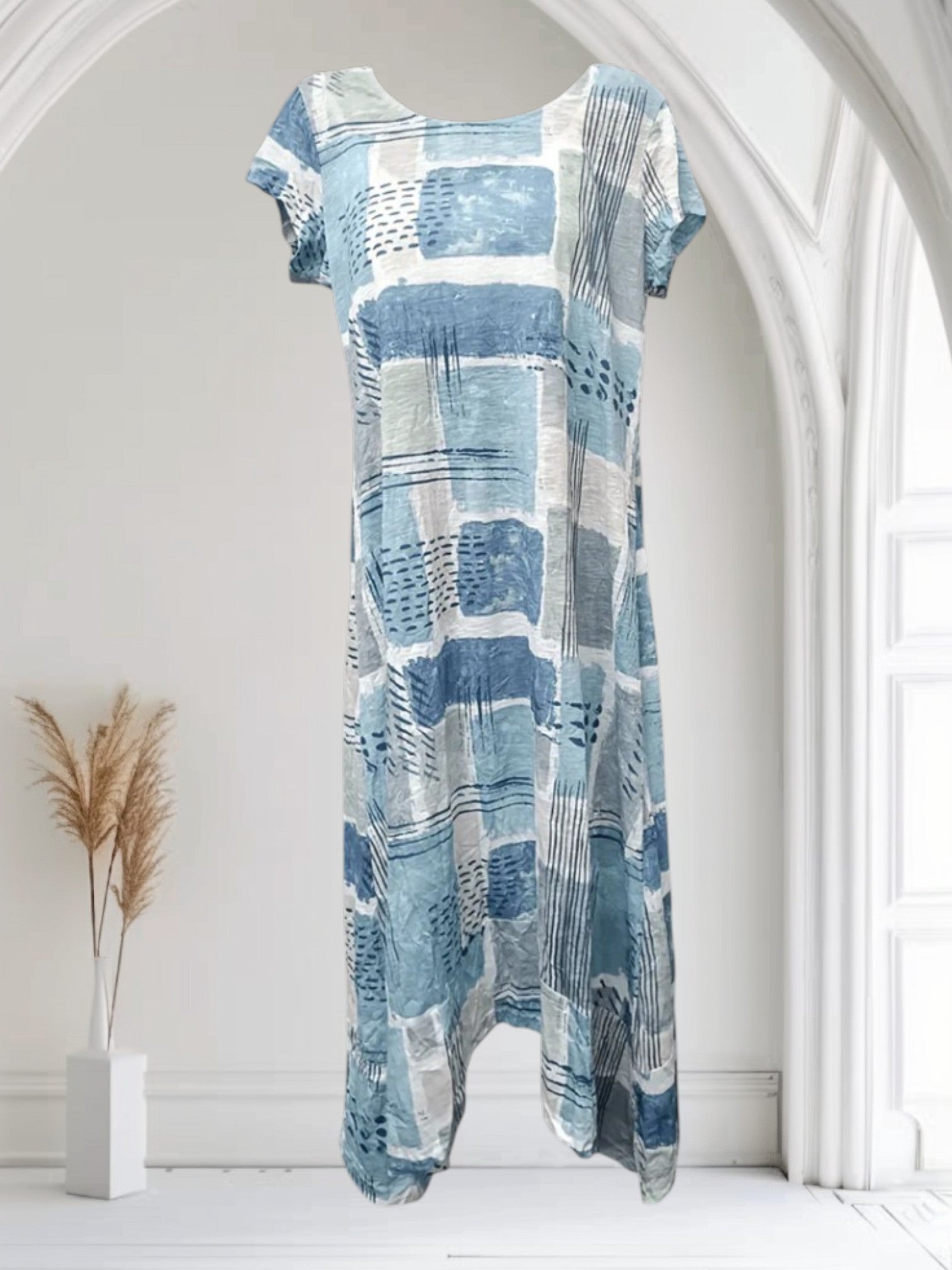 Robe à manches courtes Tango Mango