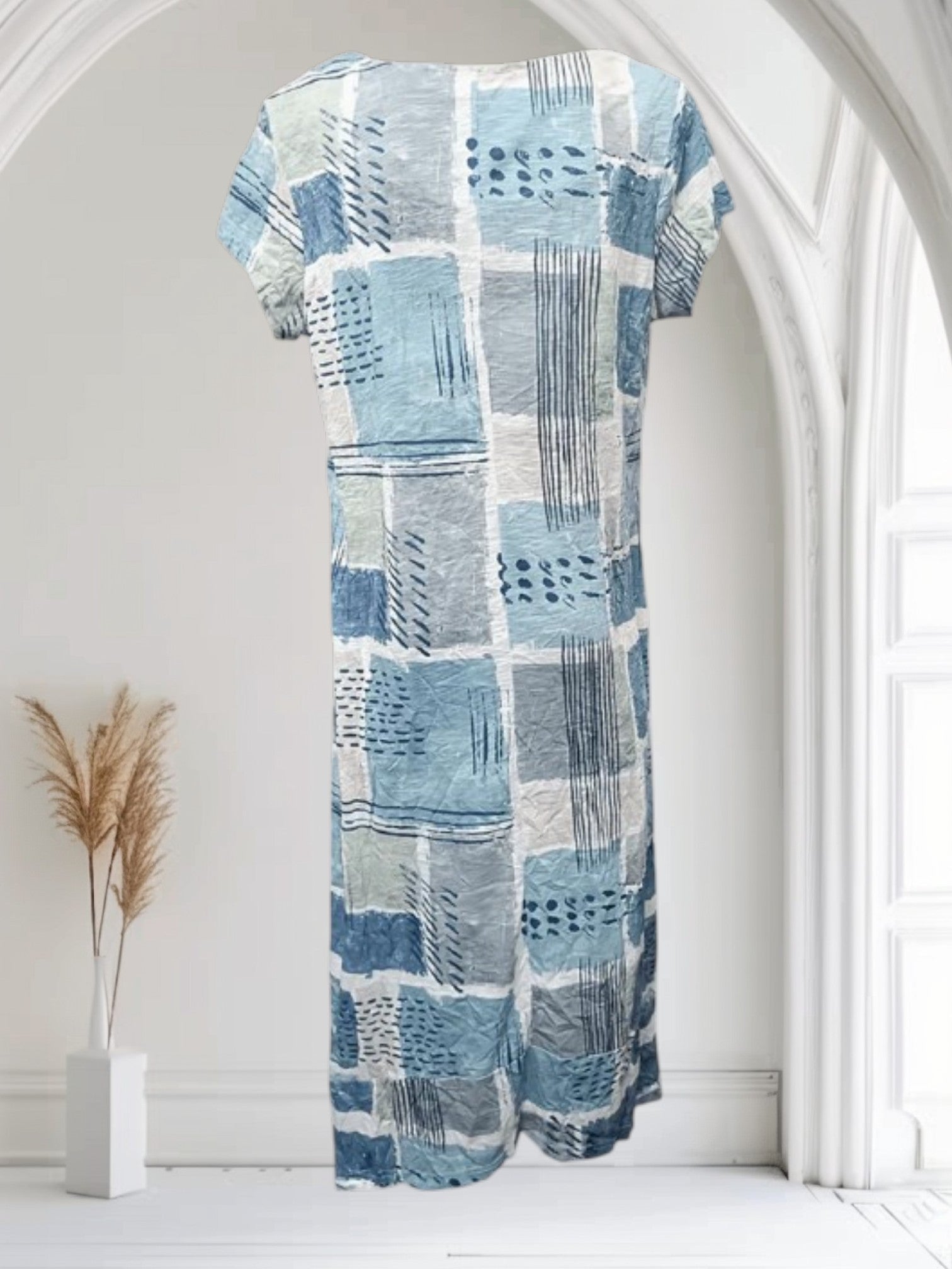 Robe à manches courtes Tango Mango