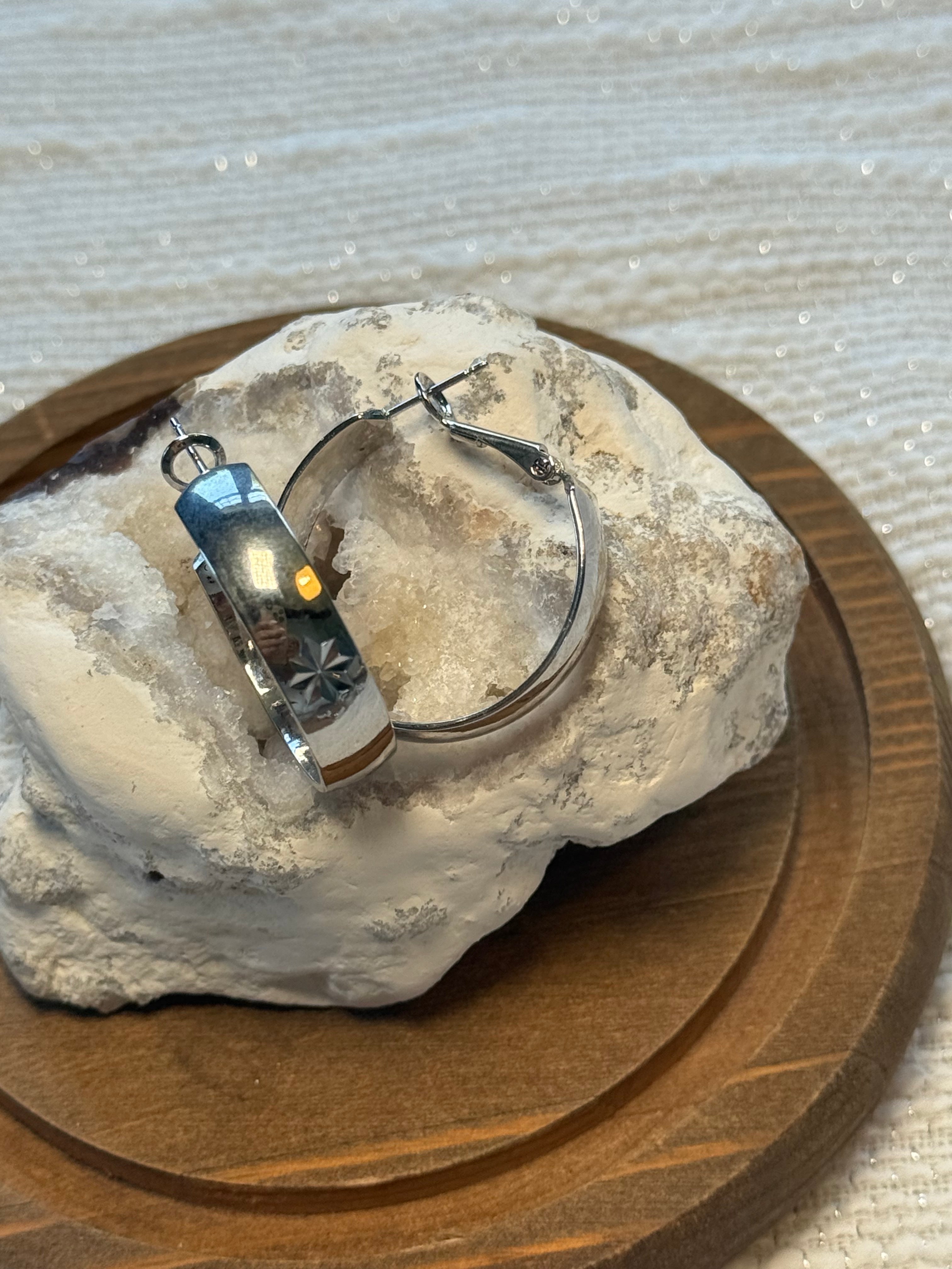 Boucle d'oreille en stainless