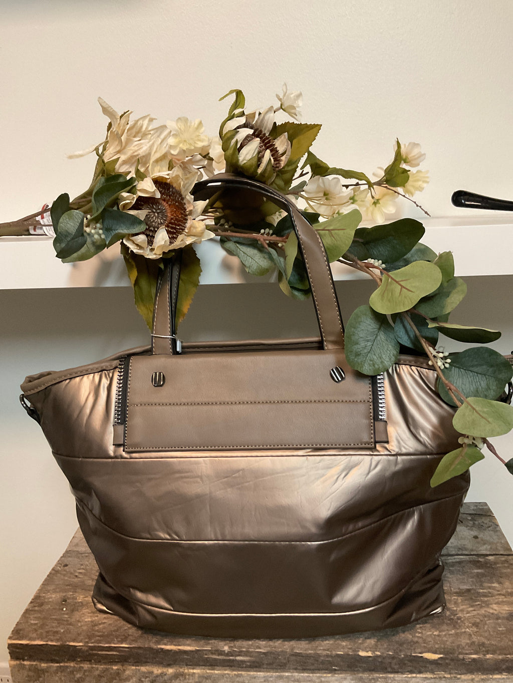 Sacoche en cuir vegan