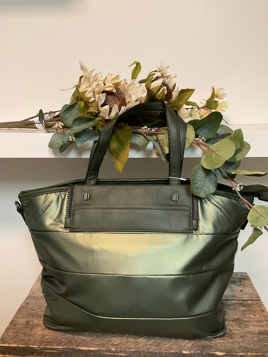 Sacoche en cuir vegan