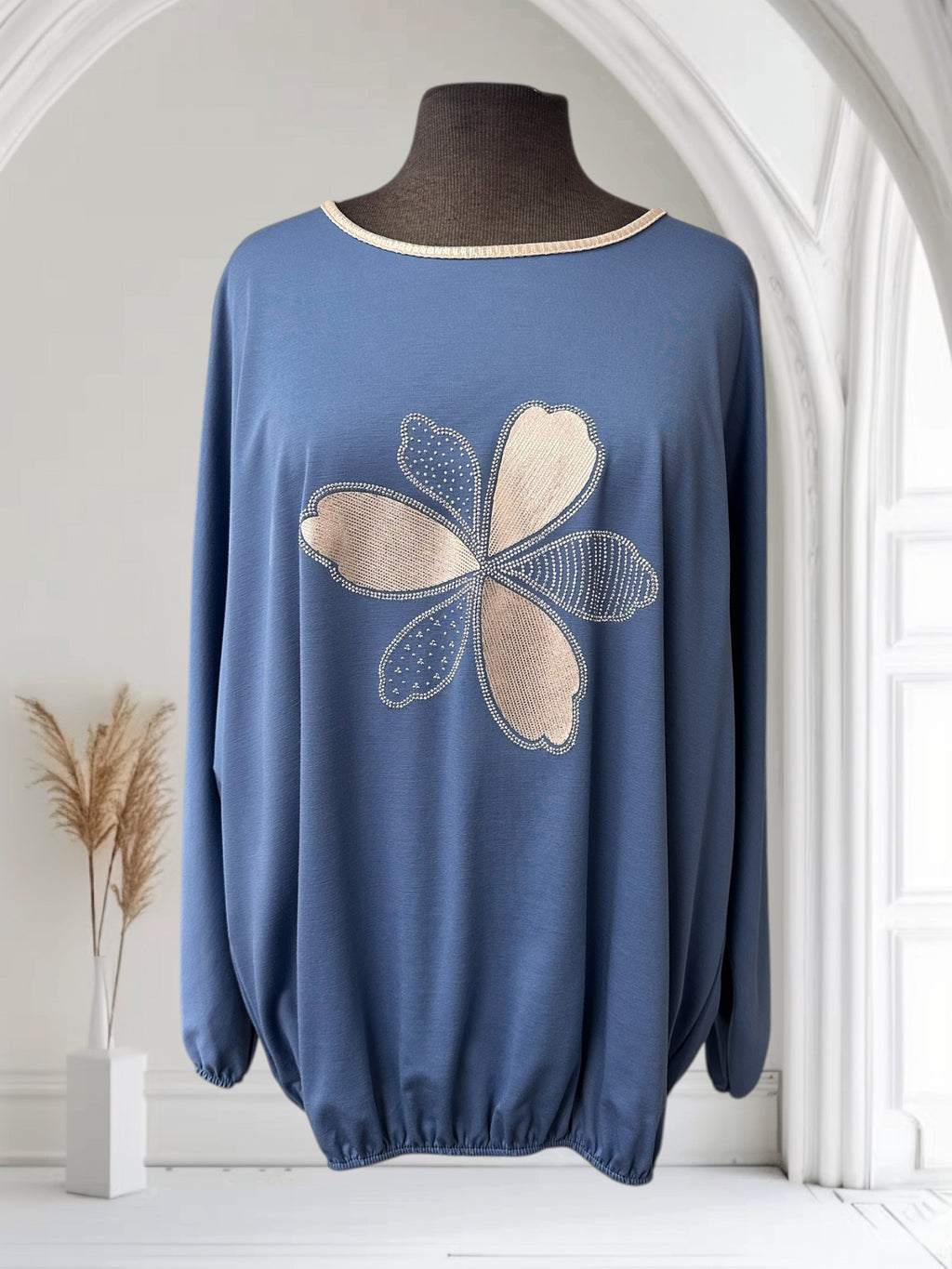 Chandail (fleur brillante)