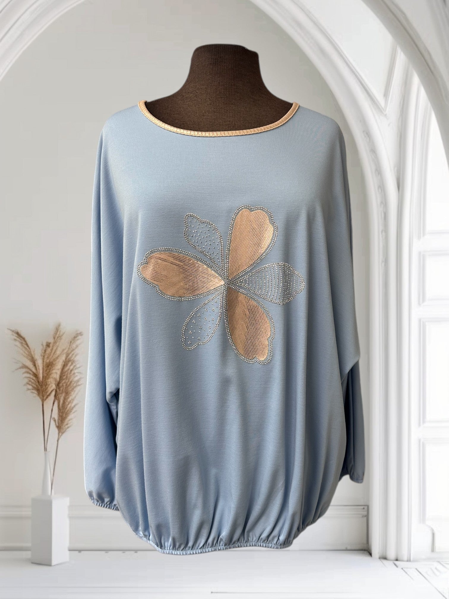 Chandail (fleur brillante)