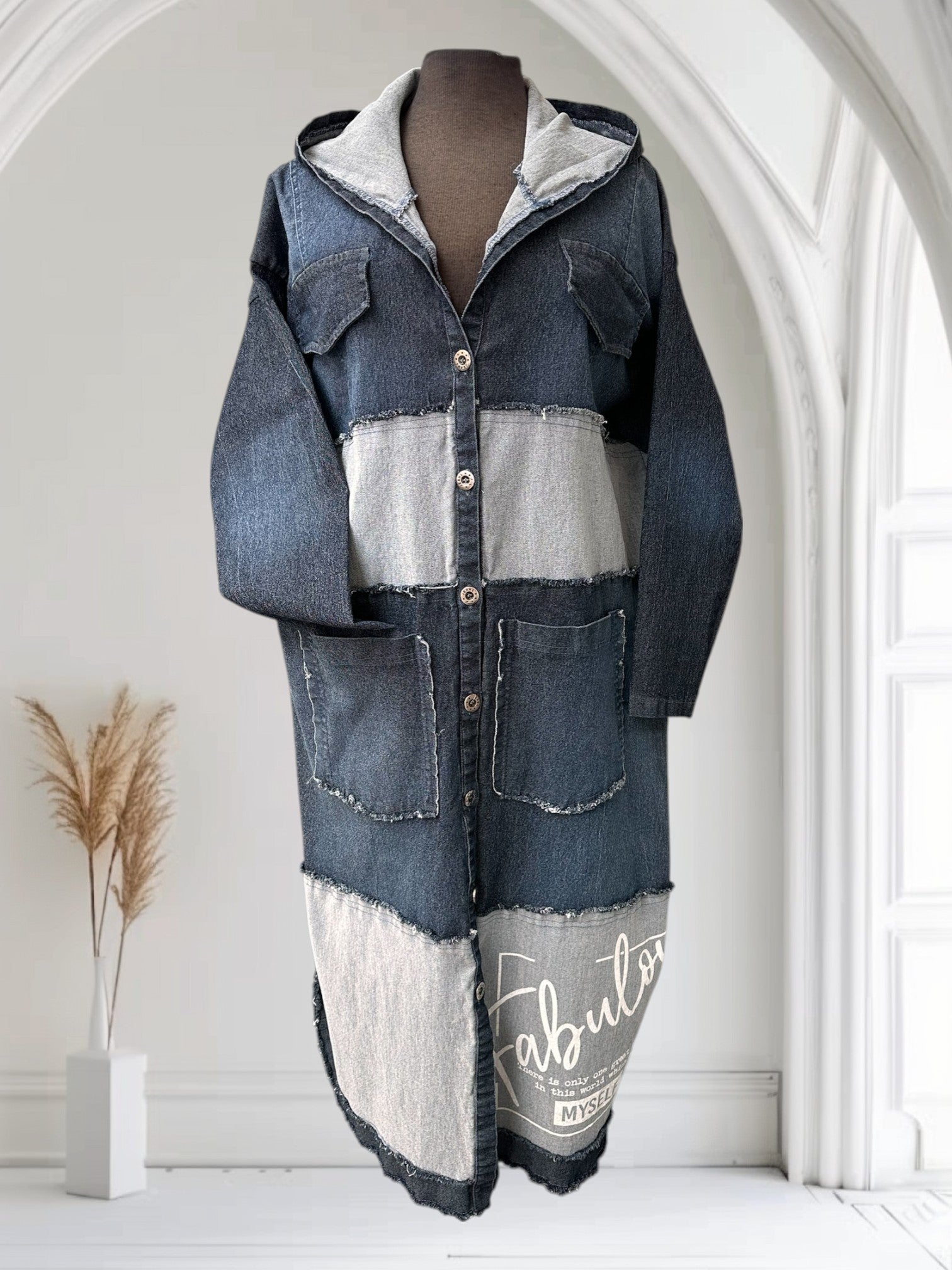 Robe en jeans