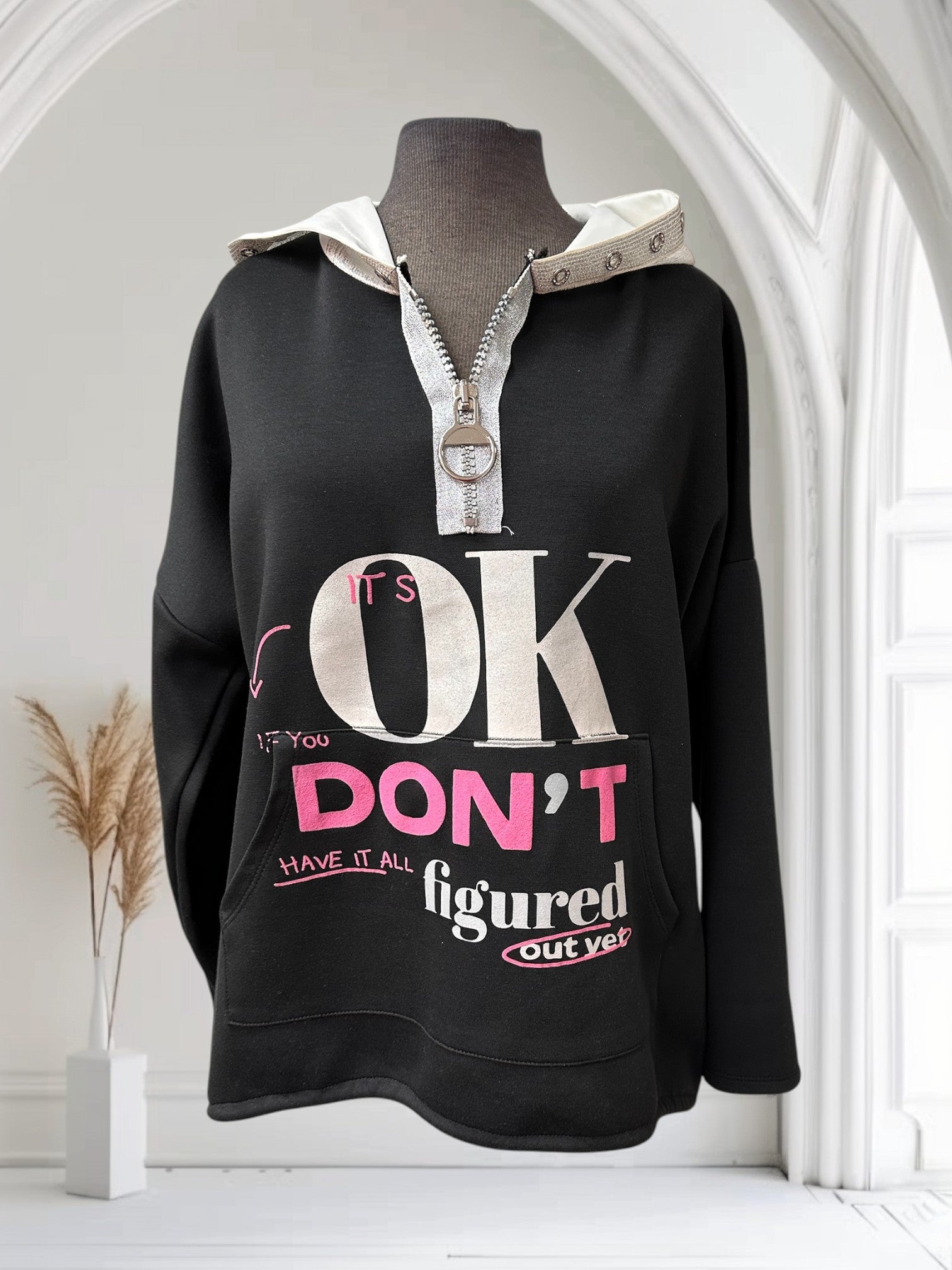 Chandail à capuchon (OK don't figured)