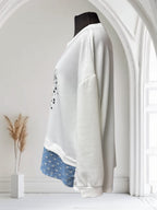 Chandail (cœur en jeans)