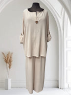 Ensemble 2 pièces (blouse et pantalon)