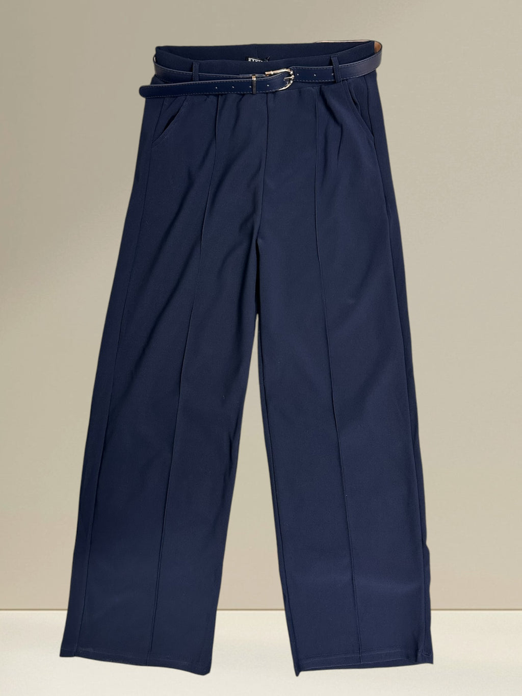 Pantalon avec ceinture
