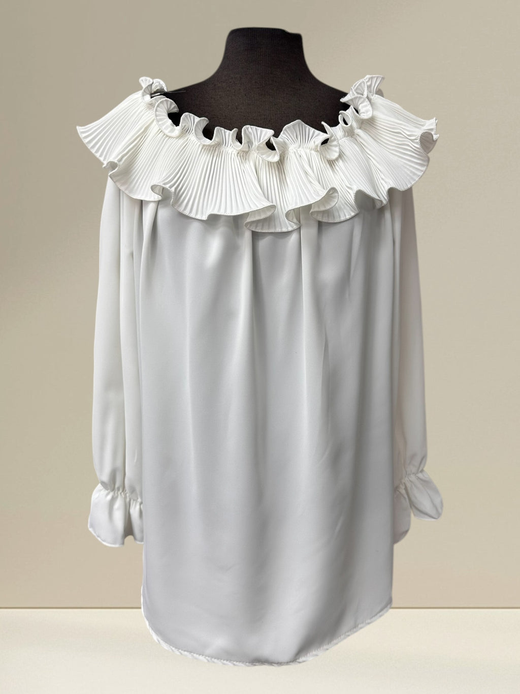 Blouse avec frison