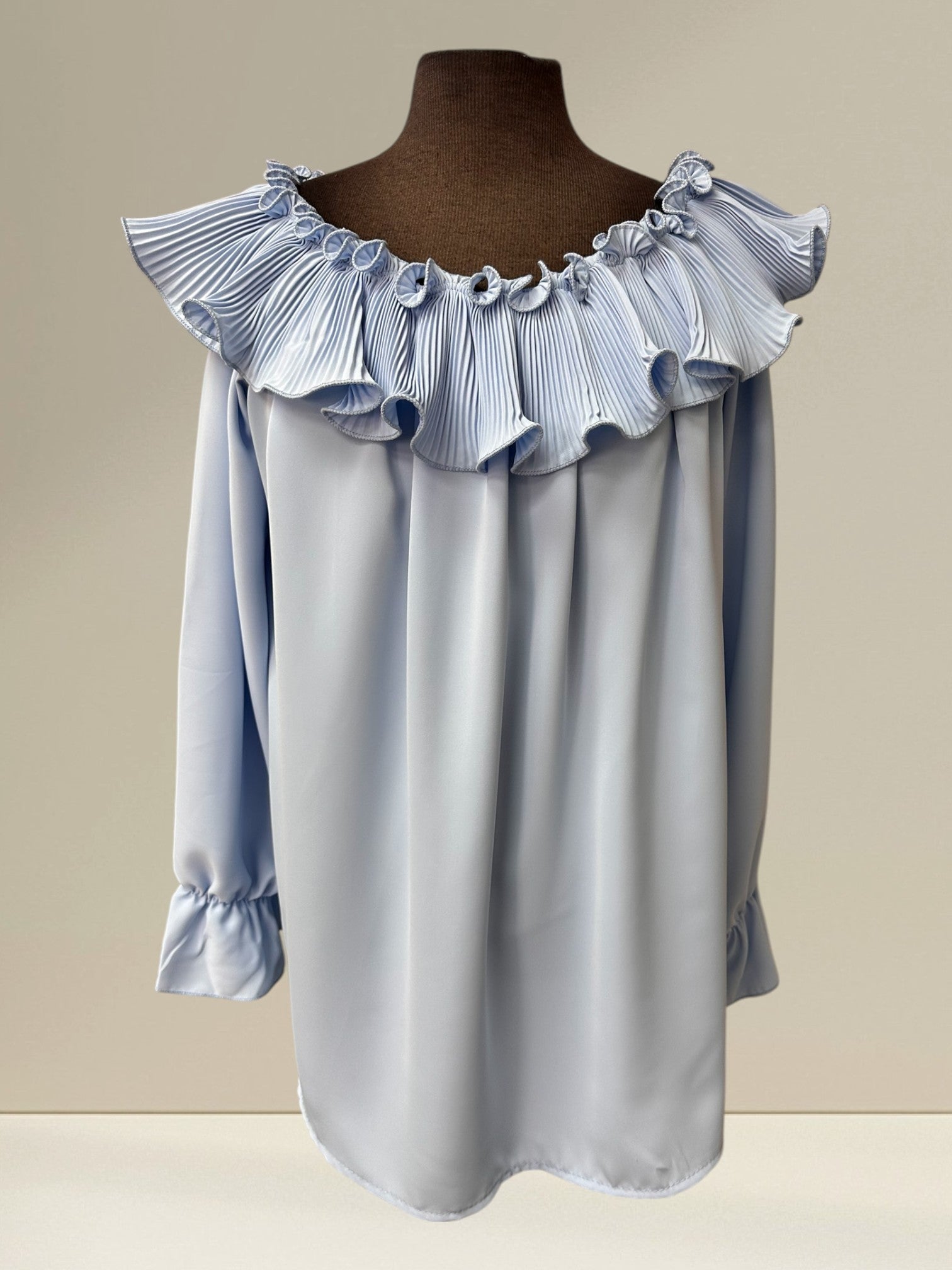 Blouse avec frison