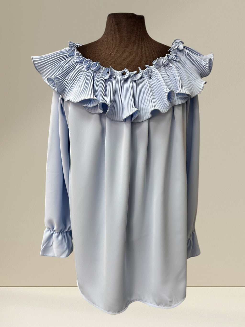 Blouse avec frison