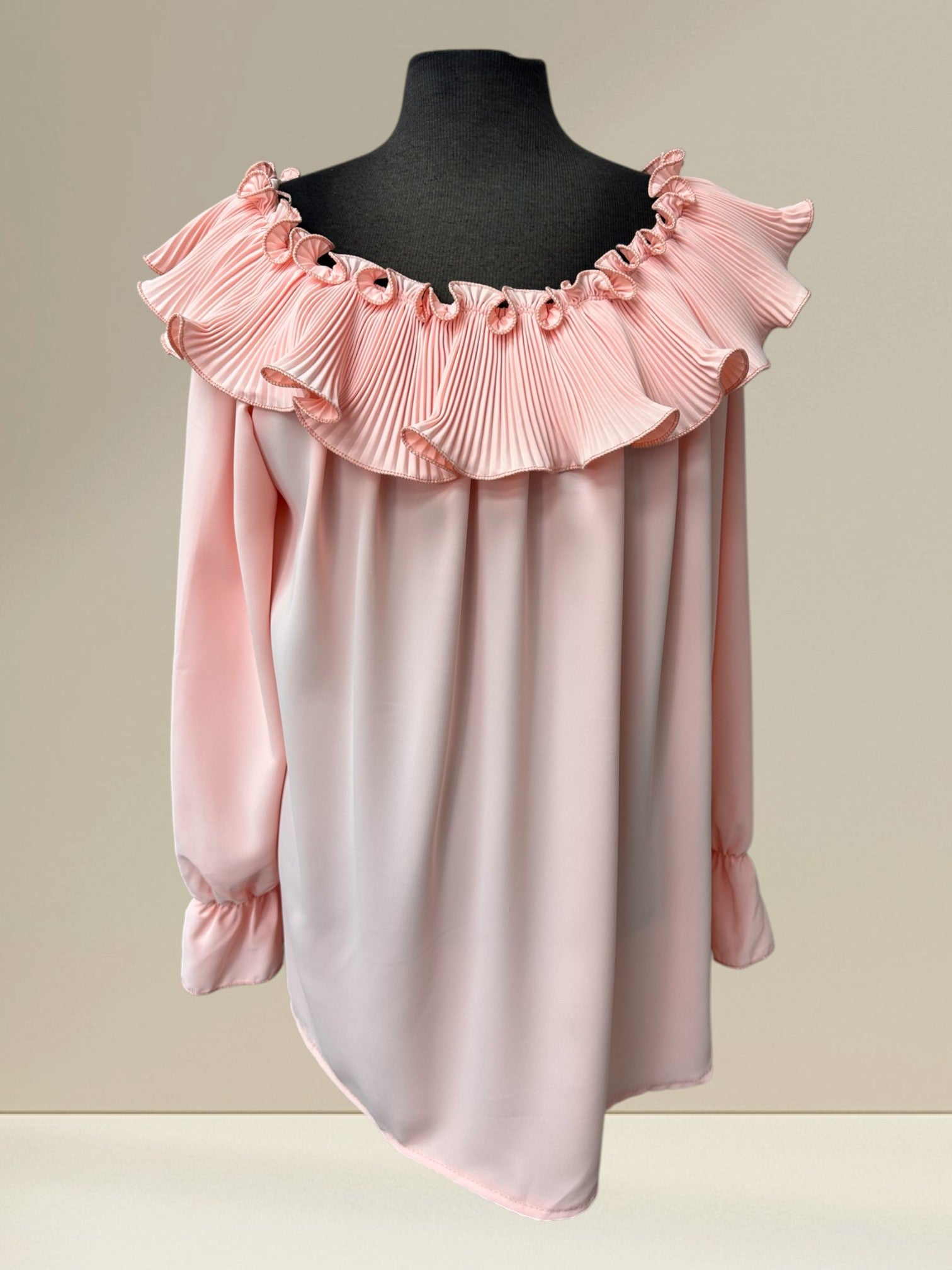 Blouse avec frison