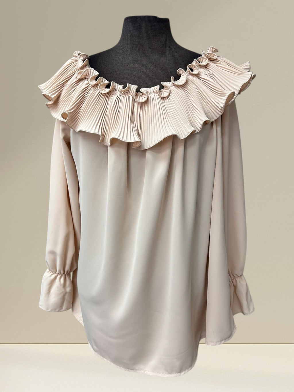 Blouse avec frison