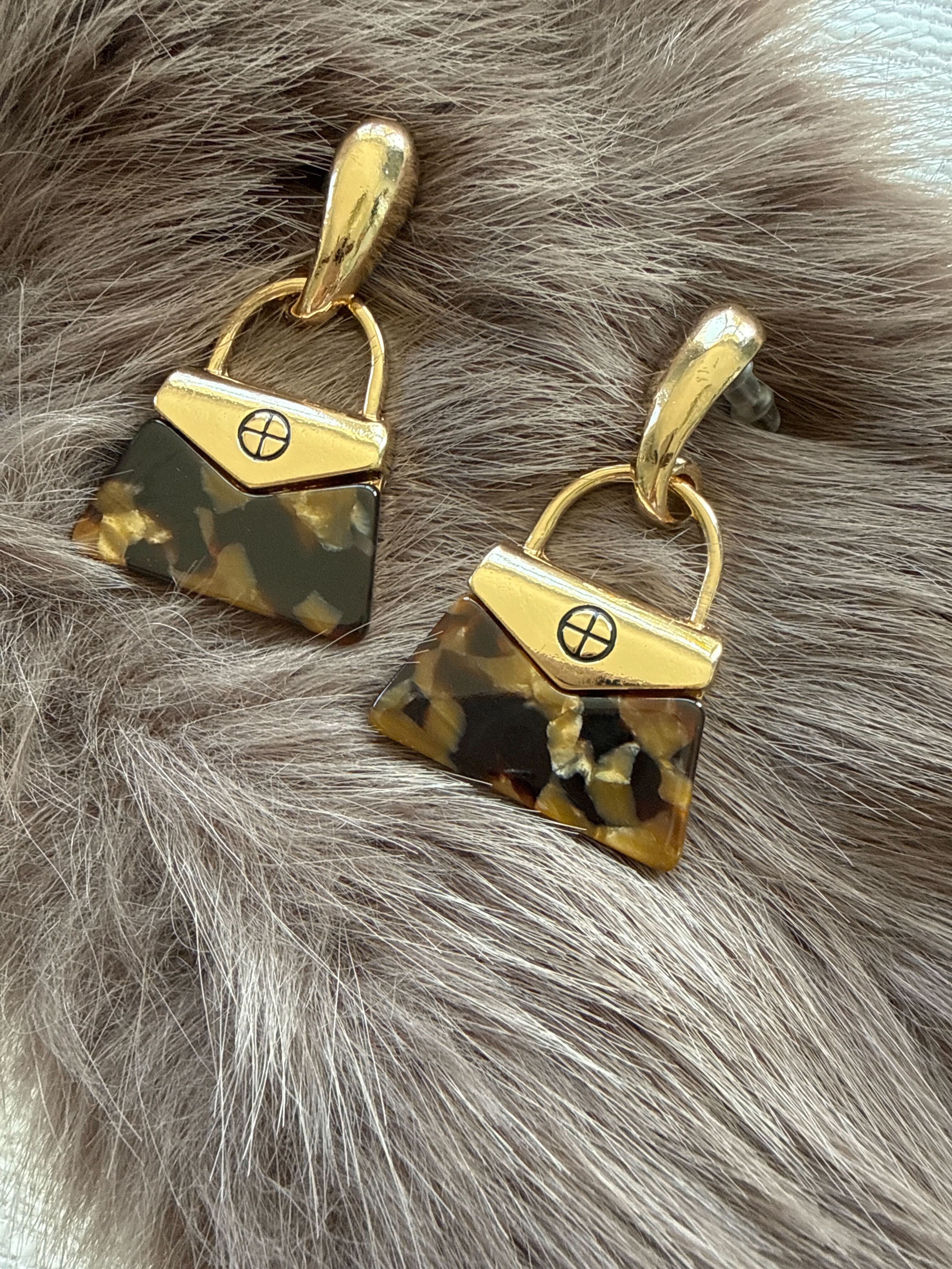 Boucles d'oreilles (Léopard)