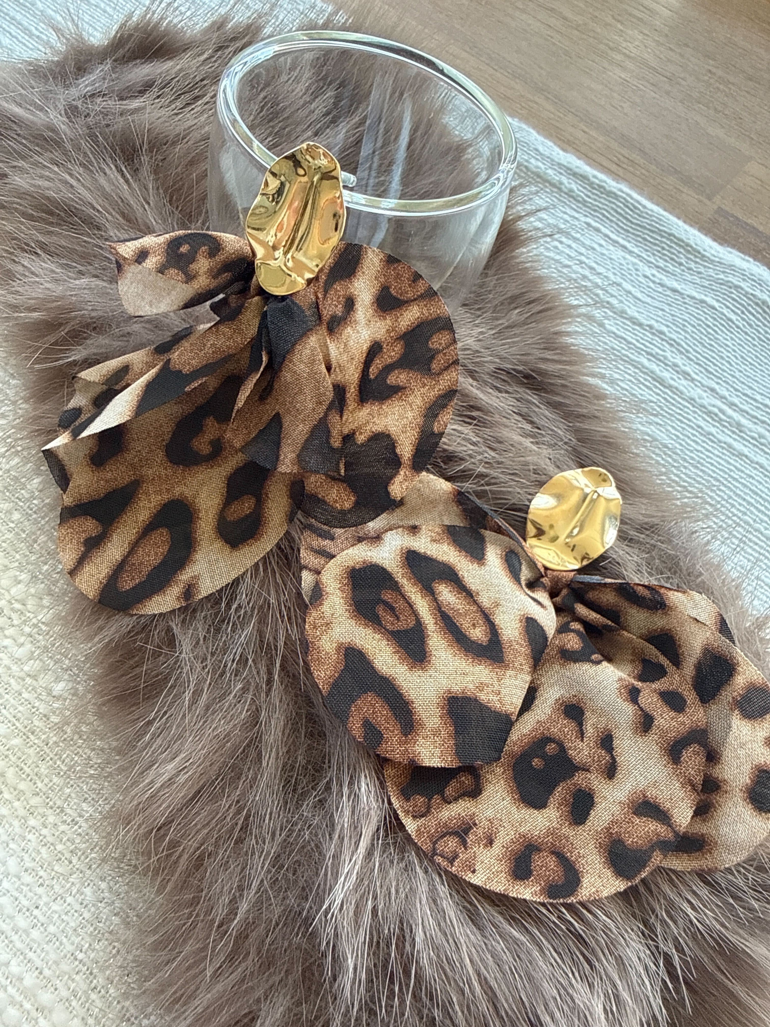 Boucles d'oreilles (Léopard)