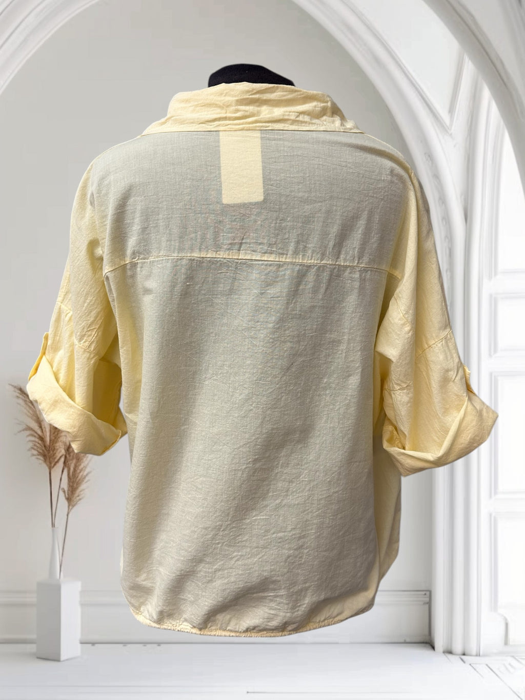 Blouse avec broderie de fleurs