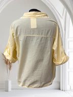 Blouse avec broderie de fleurs