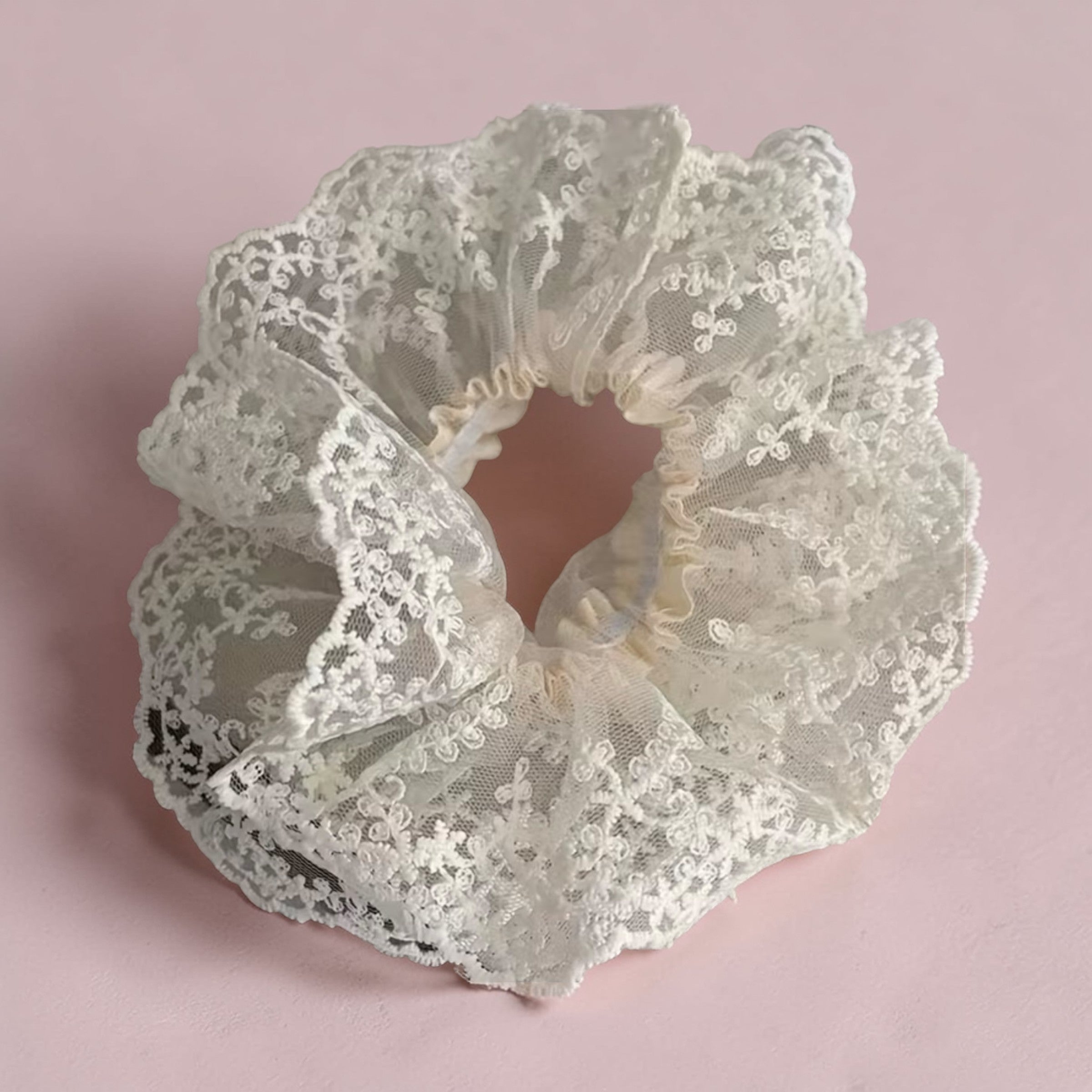 Élastique à cheveux en dentelle