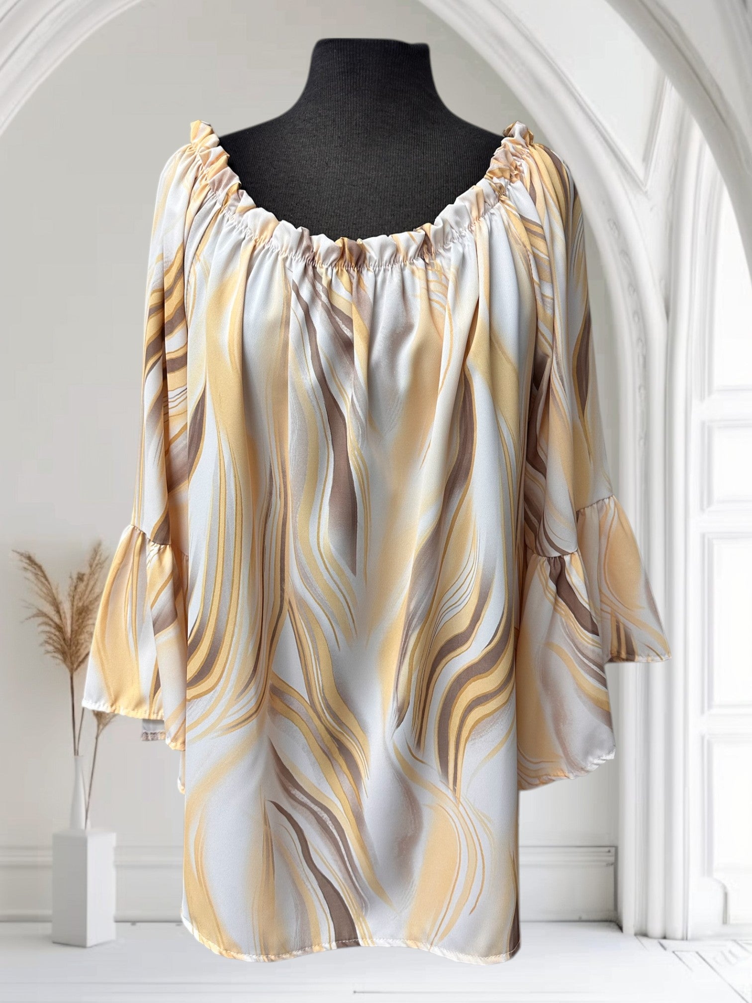 Blouse avec manches amples (Motifs)