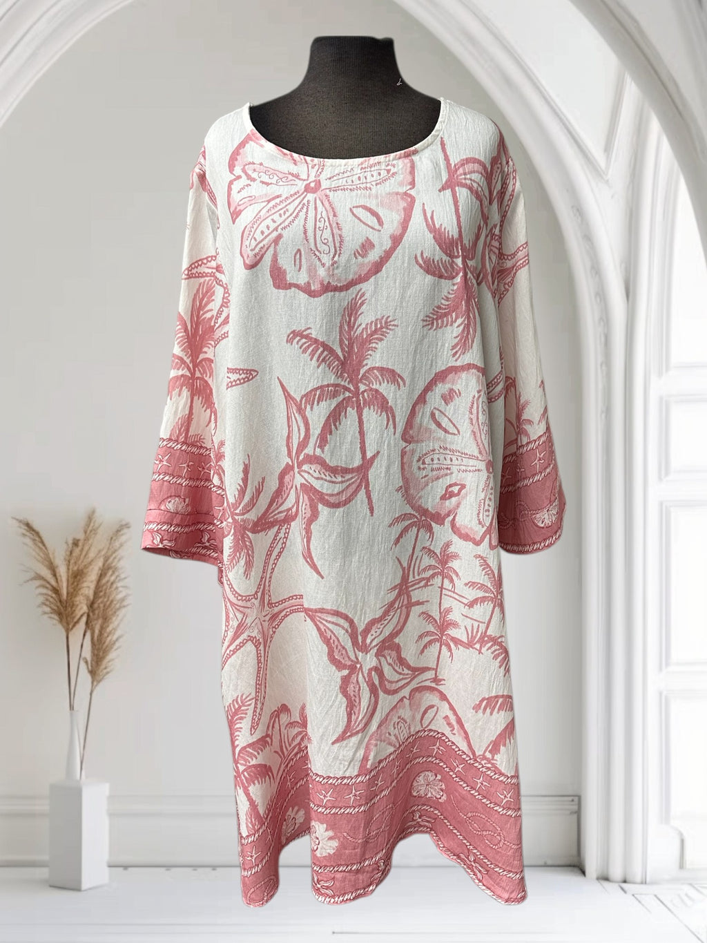 Robe (Fleurs et Palmiers)