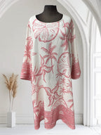 Robe (Fleurs et Palmiers)