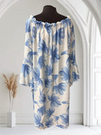 Robe Floral (Manches Amples)
