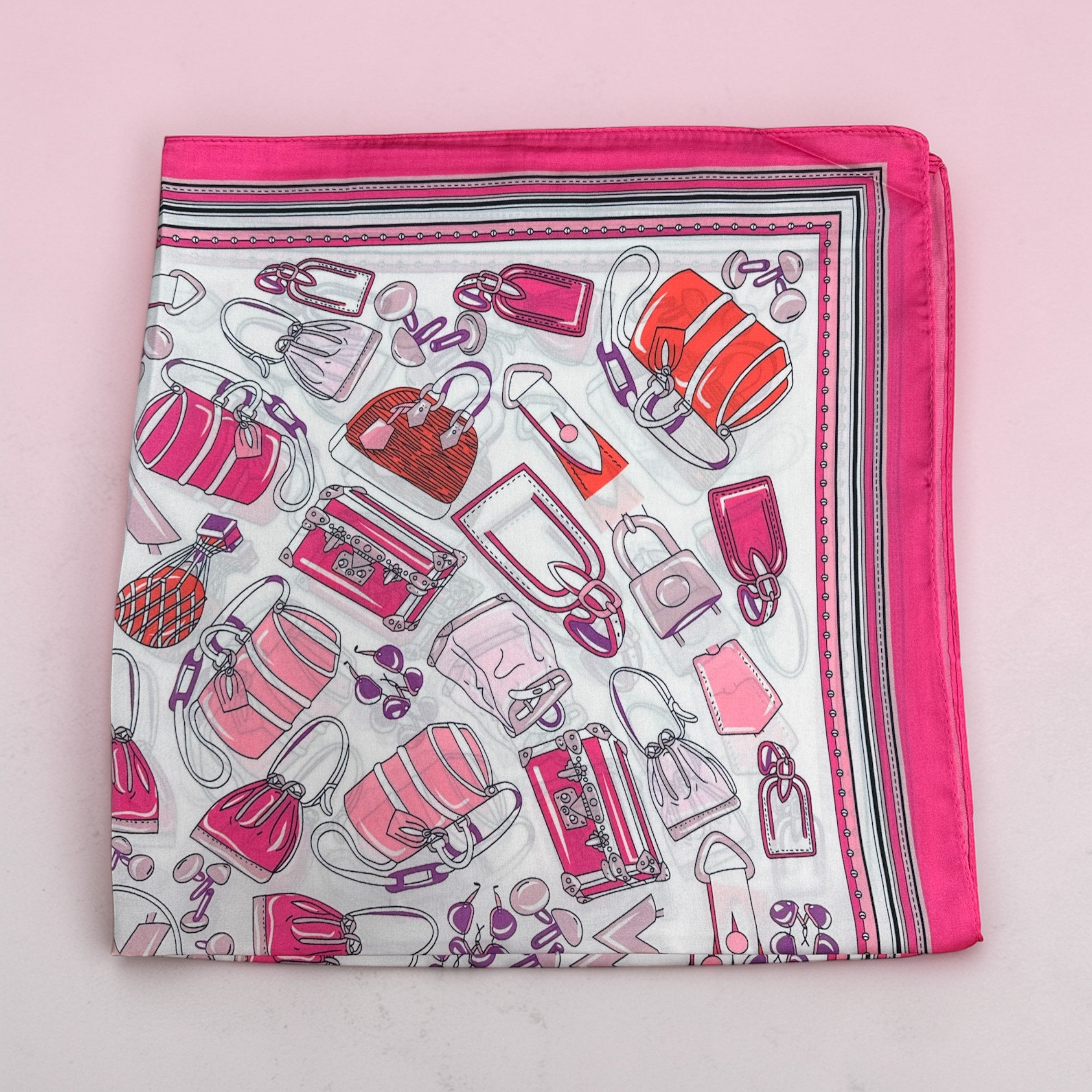 Foulard carré (sacs à mains)