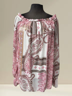 Blouse (motif paisley)