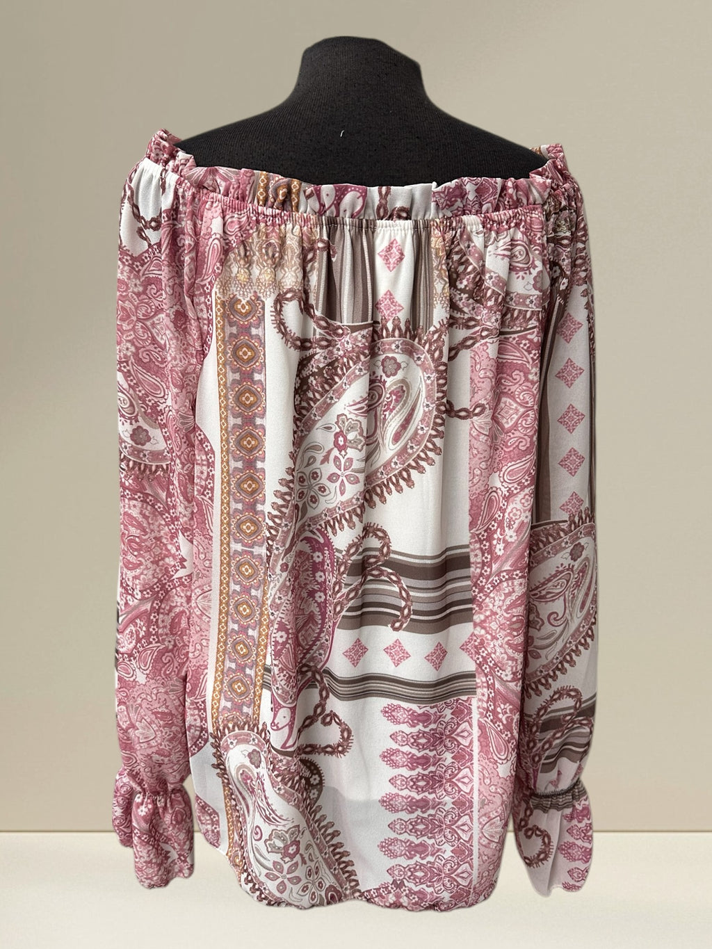 Blouse (motif paisley)