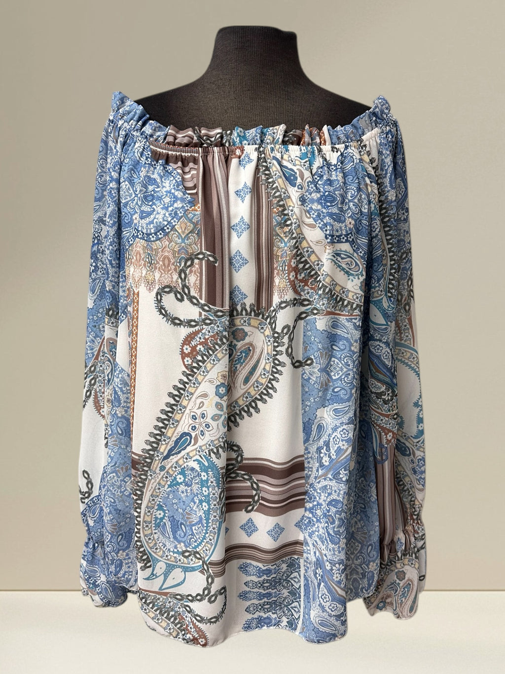 Blouse (motif paisley)