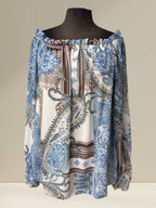 Blouse (motif paisley)