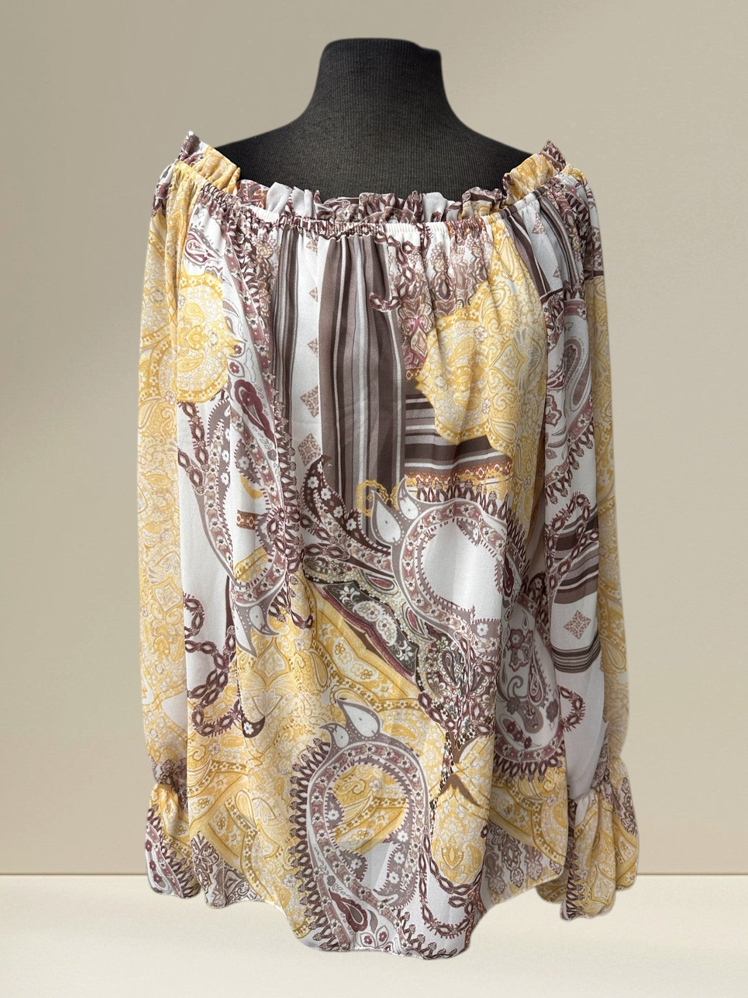 Blouse (motif paisley)