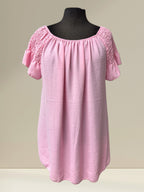 Blouse (manches courtes unies)