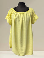 Blouse (manches courtes unies)