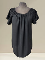 Blouse (manches courtes unies)