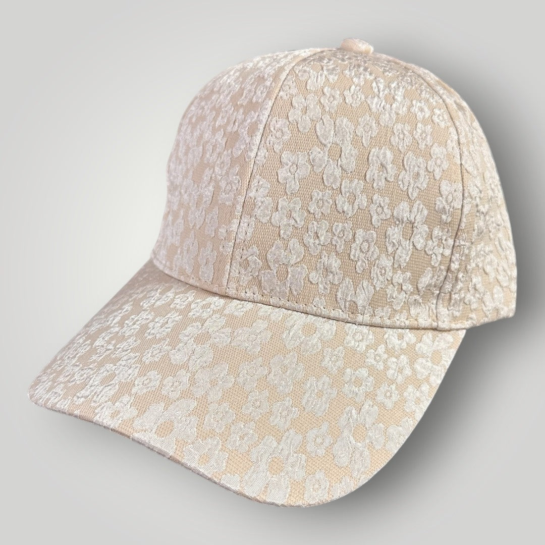 Casquette petites fleurs