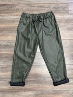 Nouveauté pantalon en cuir automne/hiver 2024-2025- BOUTIQUE SYLBELLE